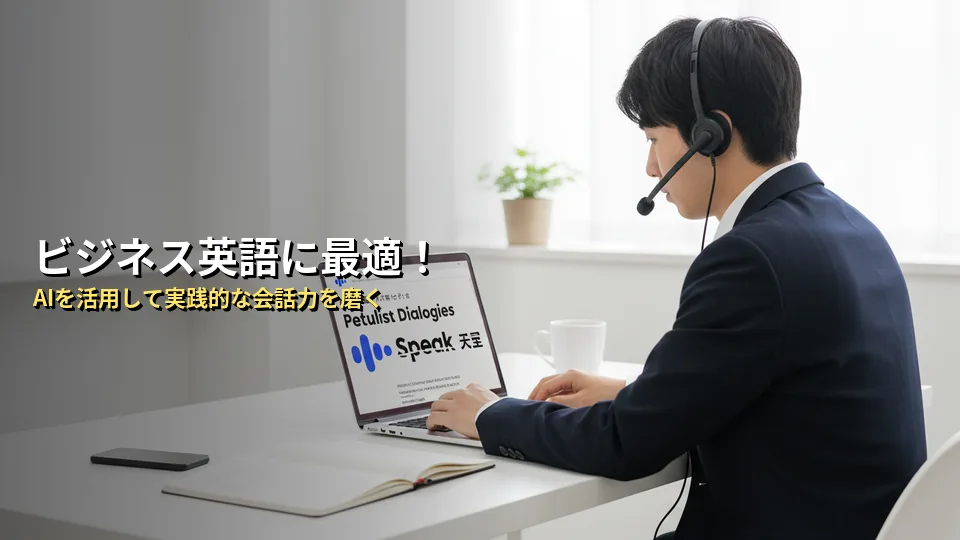 AI英会話アプリ「スピーク(Speak)」はビジネス英語に使える?結論と特徴
