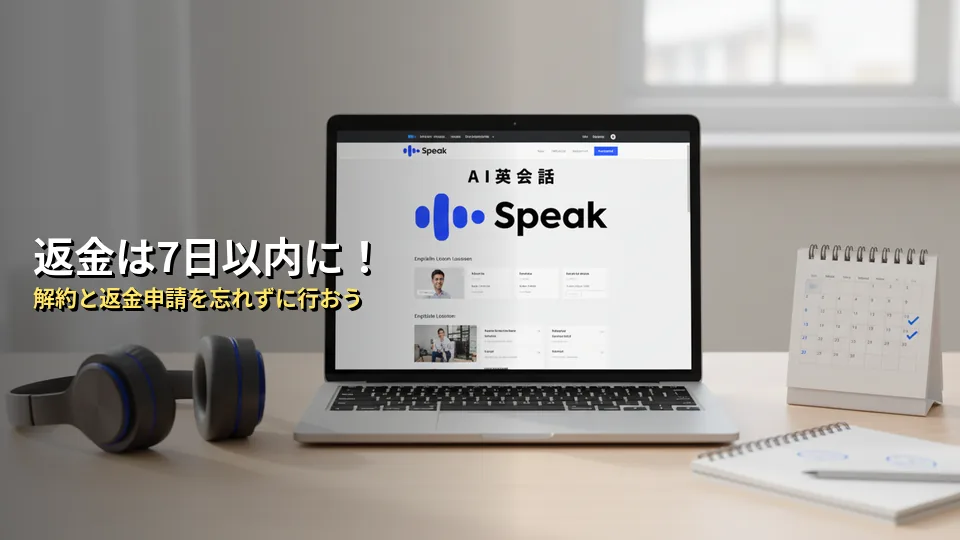 まとめ：返金は7日以内！解約とセットで手続きしよう