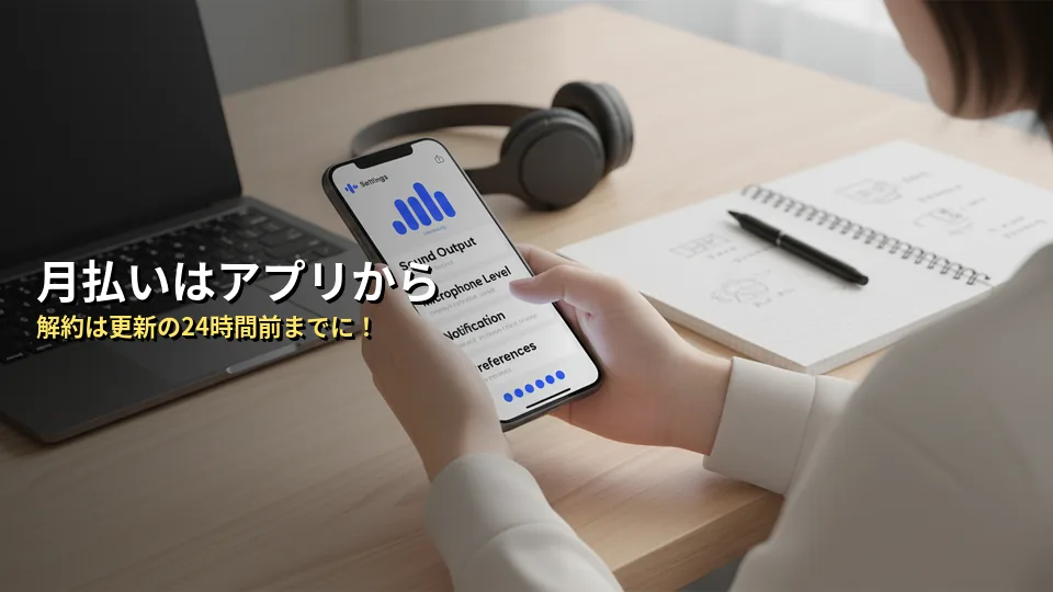 スピークを月払いで利用する際の注意点・登録方法