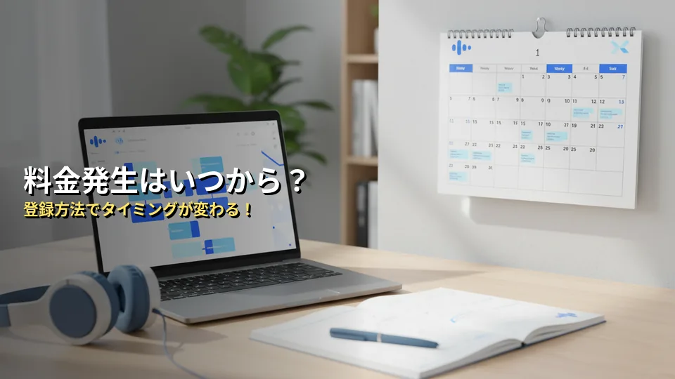 スピーク（Speak）の料金はいつから発生する？