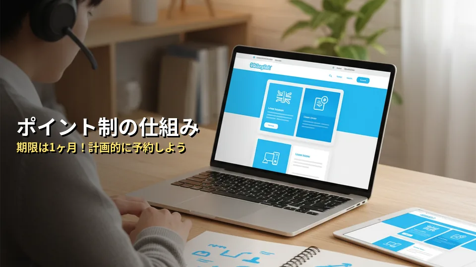 QQ Englishの料金プランとポイント制の仕組み
