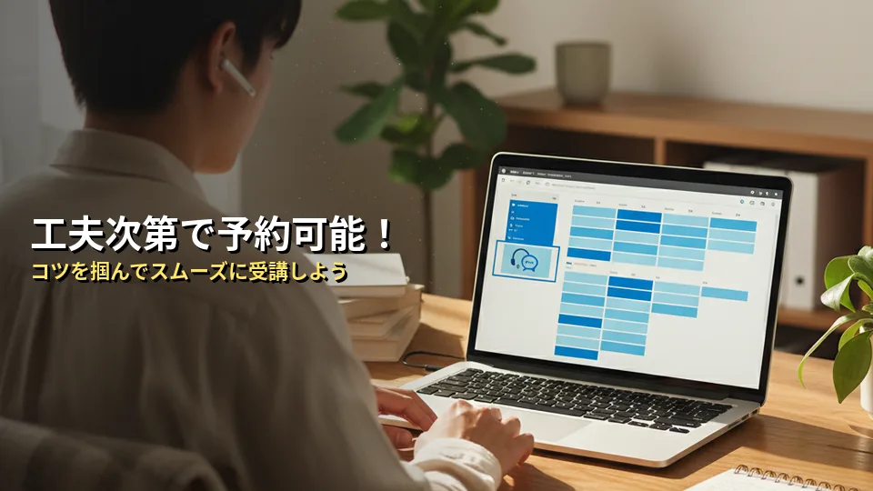 QQ Englishは「予約が取れない」って本当?