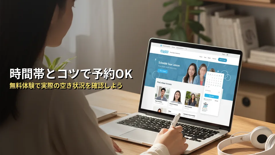 まとめ:QQ Englishの予約は時間帯とコツを押さえれば大丈夫